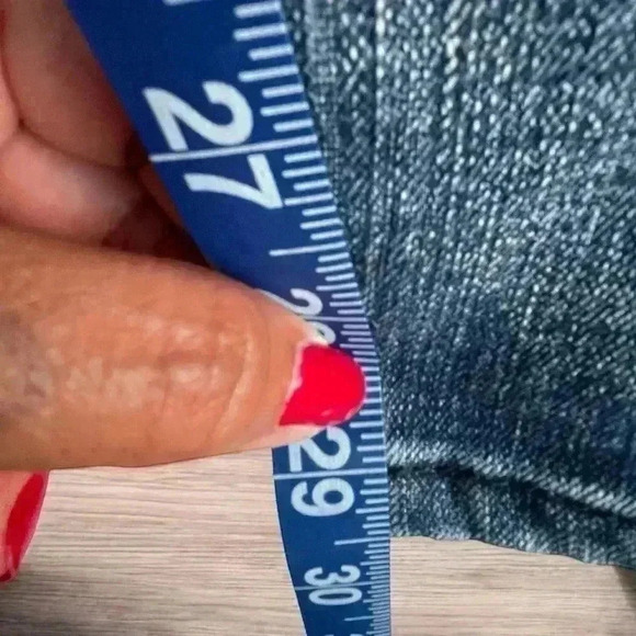 Men’s CJ Black Premium Skinny Flex Stone Washed Dark Blue Denim Jeans Y2K 34X32 - Picture 10 of 10